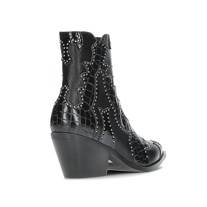Botines de tacón Mujer Noa Harmon Miranda Negro