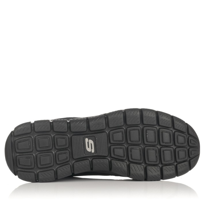 Sneakers Negras Hombres Skechers 52631 Track - Negro-negro