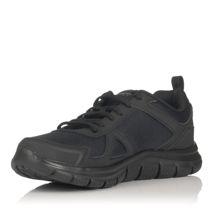 Sneakers Negras Hombres Skechers 52631 Track - Negro-negro