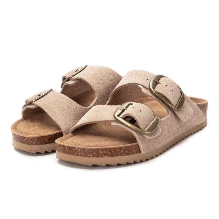 Sandalias Planas Mujer Xti 144039 Beig