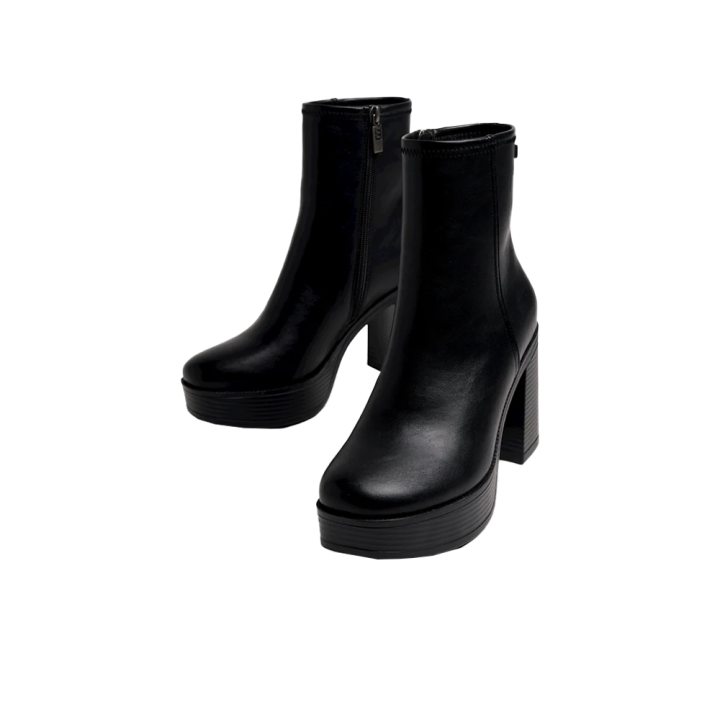 Botines de Tacón Mujer Mustang 56353 Negro