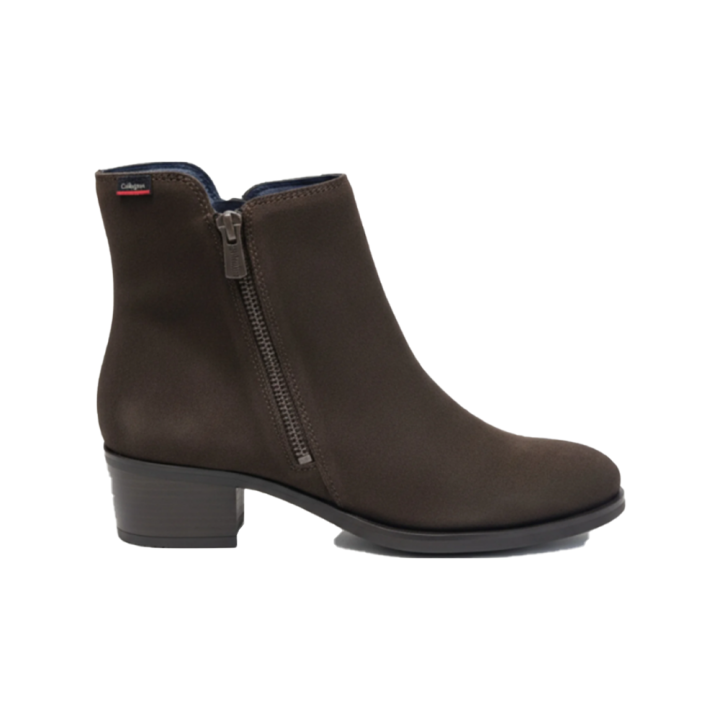 Botines de Tacón Mujer Callaghan 36801 Marron