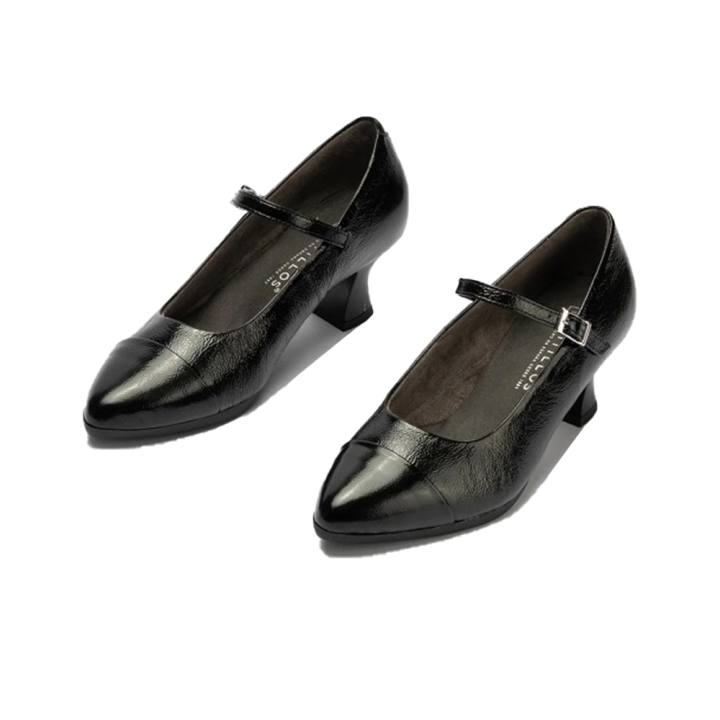 Merceditas Mujer Pitillos 11683 Negro-Negro
