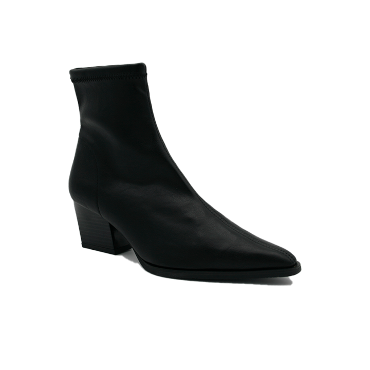 Botines de Tacón Mujer Miss Elastic 78151 Negro
