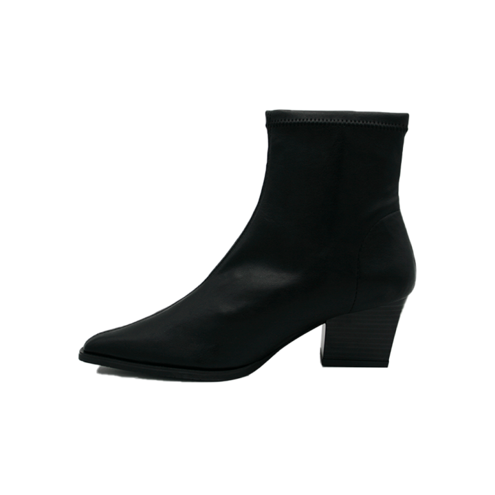 Botines de Tacón Mujer Miss Elastic 78151 Negro