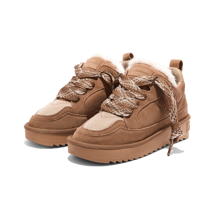 Sneakers Mujer D.franklin Nordic Snk Khaki Camel