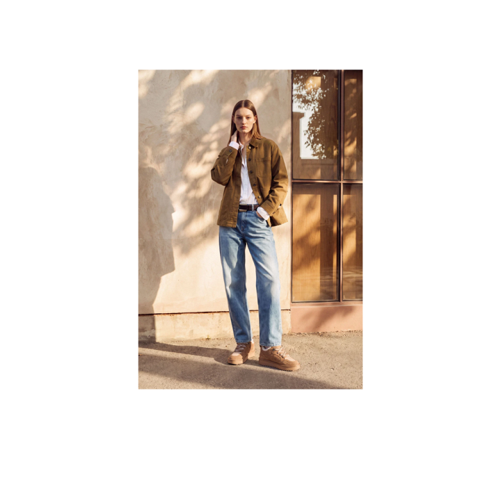 Sneakers Mujer D.franklin Nordic Snk Khaki Camel