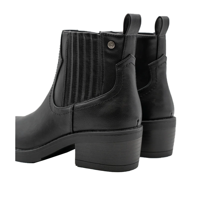 Botines de Tacón Mujer Mysoft 660 Negro