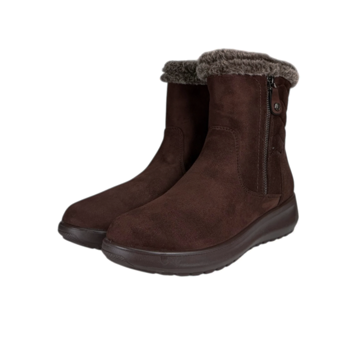 Botines Planos Mujer Mysoft 657 Marron