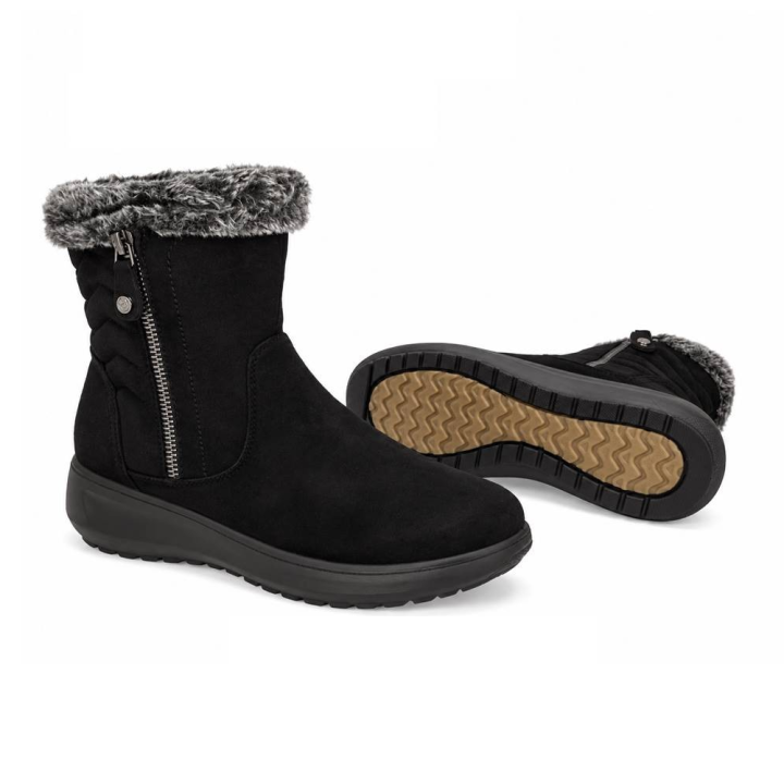 Botines Planos Mujer Mysoft 657 Negro