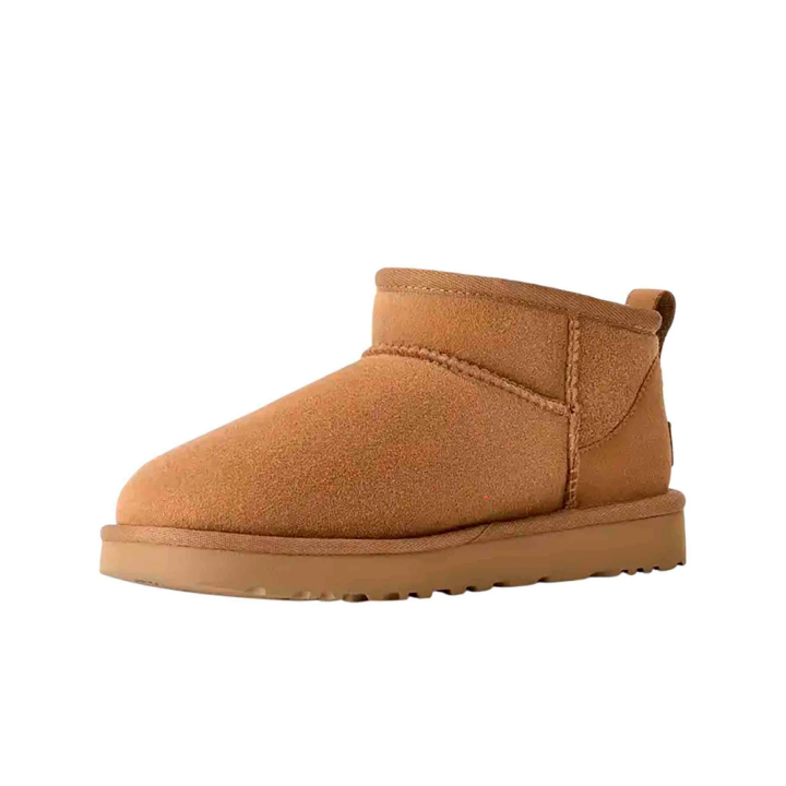Botines Planos Mujer UGG Classic Ultra Mini Camel