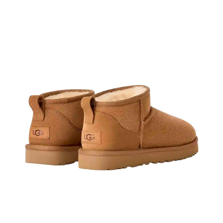 Botines Planos Mujer UGG Classic Ultra Mini Camel