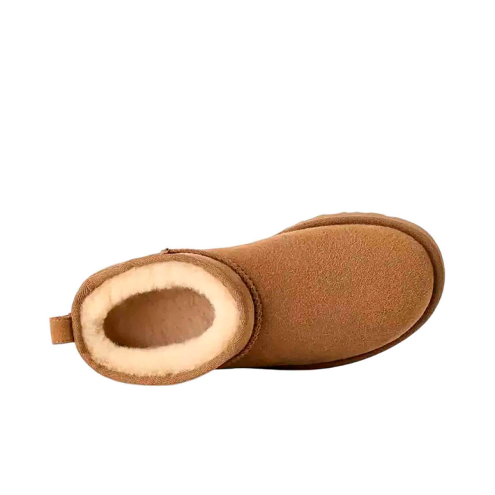 Botines Planos Mujer UGG Classic Ultra Mini Camel