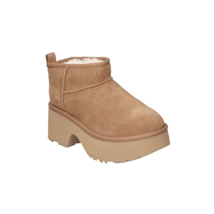 Botines Planos Mujer UGG W Classic Ultra Mini New Cuero