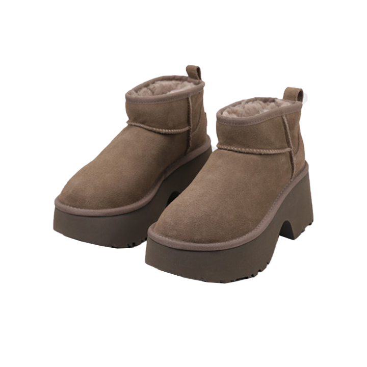 Botines Planos Mujer UGG W Classic Ultra Mini New Taupe