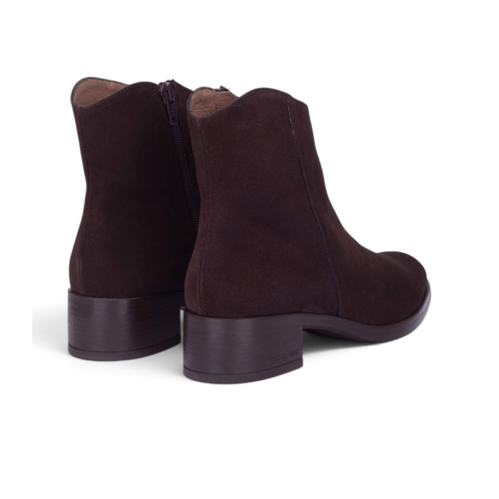 Botines de Tacón Mujer Wonders D1801 Moka