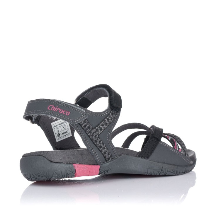 SANDALIAS PLANAS CHIRUCA VALENCIA Gris