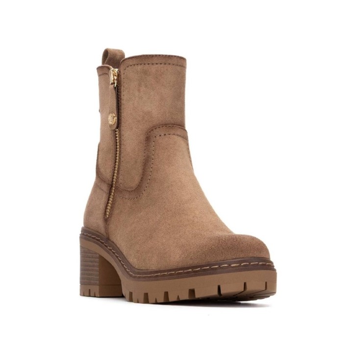 Botines de tacón Mujer Refresh 173023 Taupe