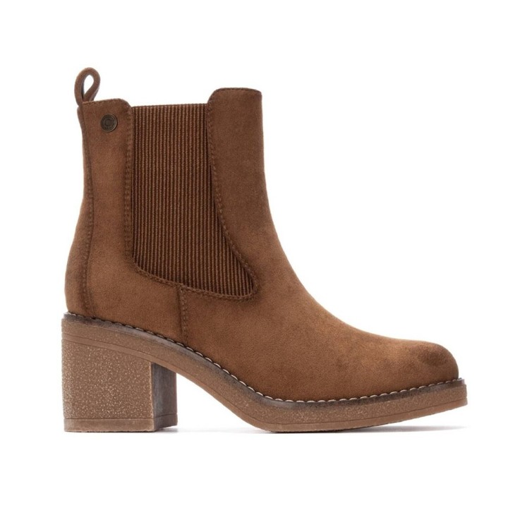 Botines de tacón Mujer Refresh 173039 Taupe