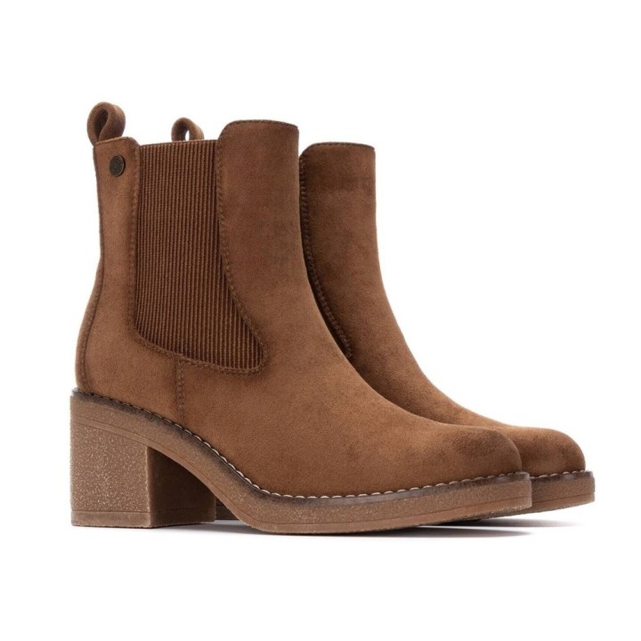 Botines de tacón Mujer Refresh 173039 Taupe