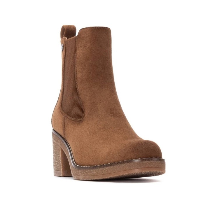 Botines de tacón Mujer Refresh 173039 Taupe
