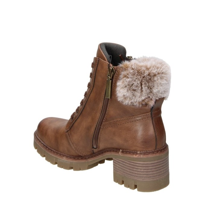 Botines de tacón Mujer Refresh 172911 Camel