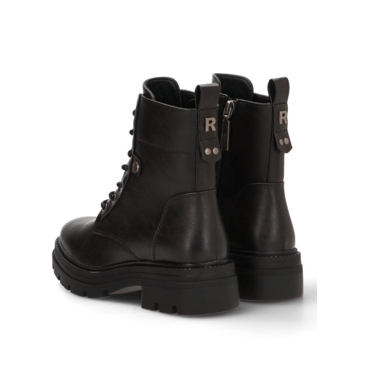 Botines Planos Mujer Refresh 173017 Negro