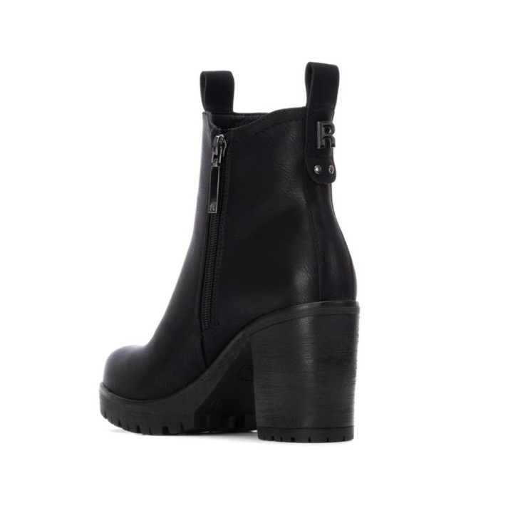 Botines de tacón Mujer Refresh 173200 Negro