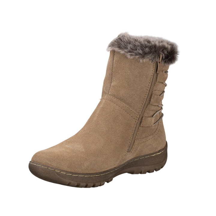 Botines Planos Mujer Coronel Tapiocca T711 Taupe