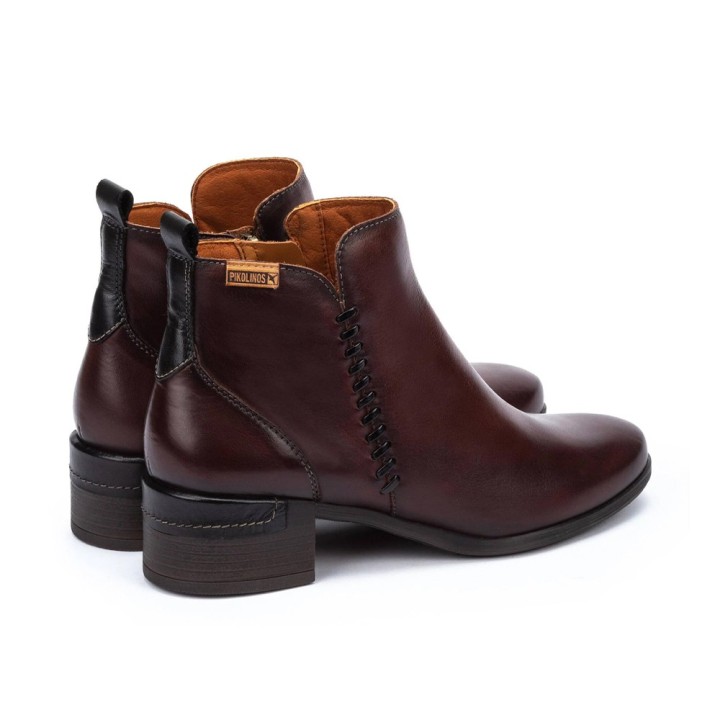 Botines de tacón Mujer Pikolinos W6w-8950 Marron