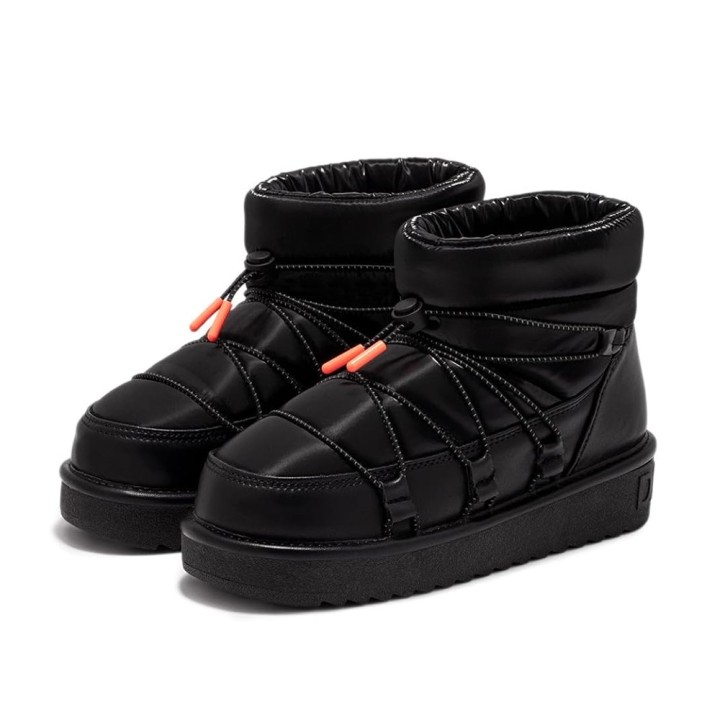 Botines Planos Mujer D.franklin Dfsh370020 Negro
