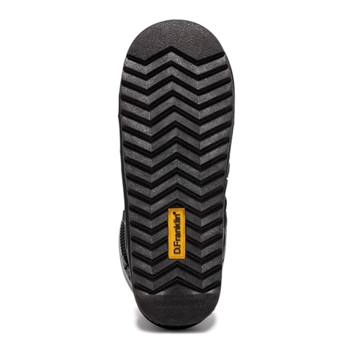 Botines Planos Mujer D.franklin Dfsh370020 Negro