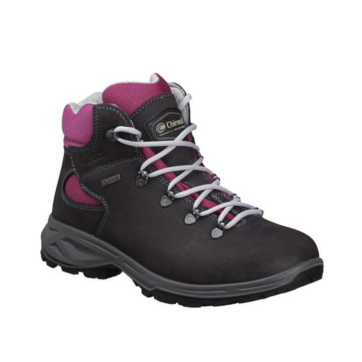 Botines Planos Mujer Chiruca Panticosa Gris