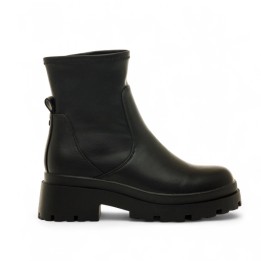 Botines Planos Mujer Mustang 54579 Negro