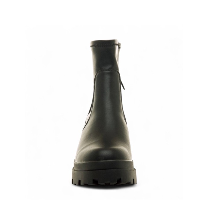 Botines Planos Mujer Mustang 54579 Negro