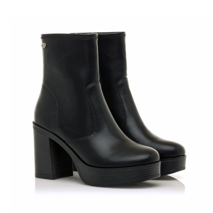 Botines de tacón Mujer Mustang 50531 Negro