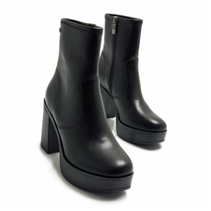 Botines de tacón Mujer Mustang 50531 Negro