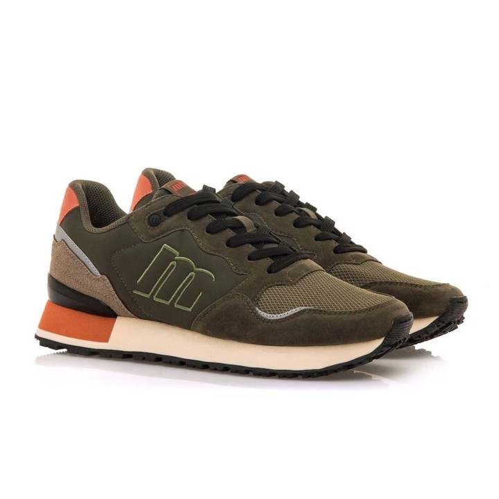 Sneakers Hombre Mustang 84427 Kaki