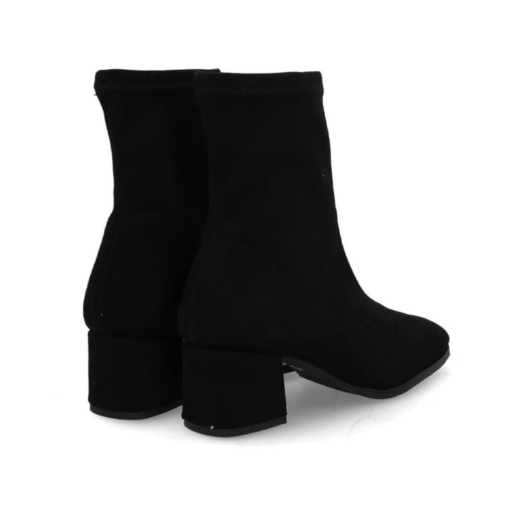 Botines de tacón Mujer Miss Elastic 78330 Negro