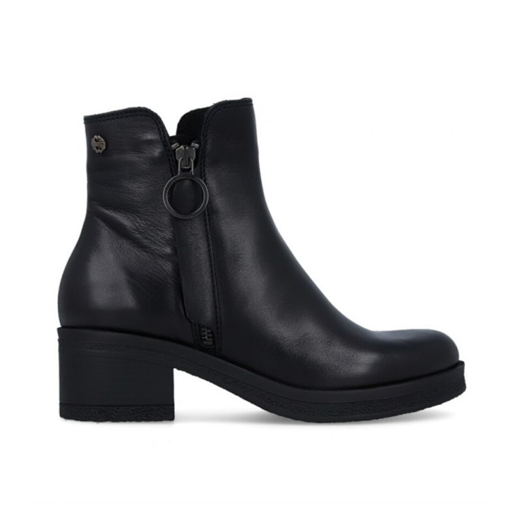 Botines de tacón Mujer Porronet 4732 Negro