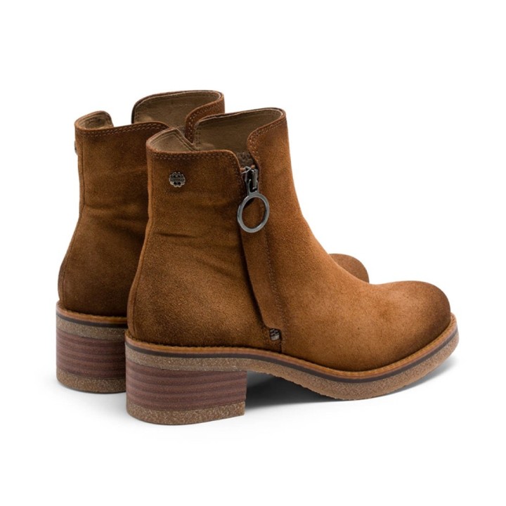 Botines de tacón Mujer Porronet 4733 Cuero