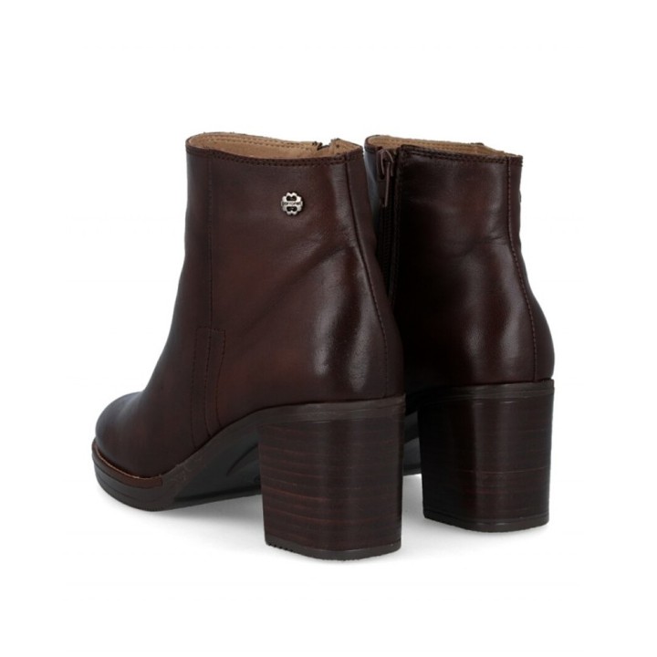 Botines de tacón Mujer Porronet 4780 Moka