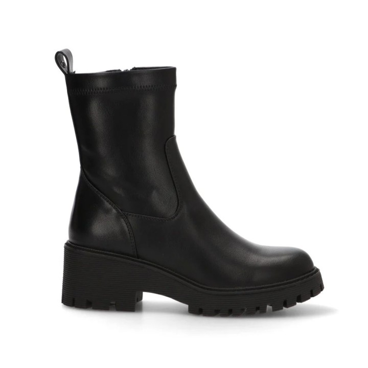 Botines Planos Mujer Zapp 11048 Negro