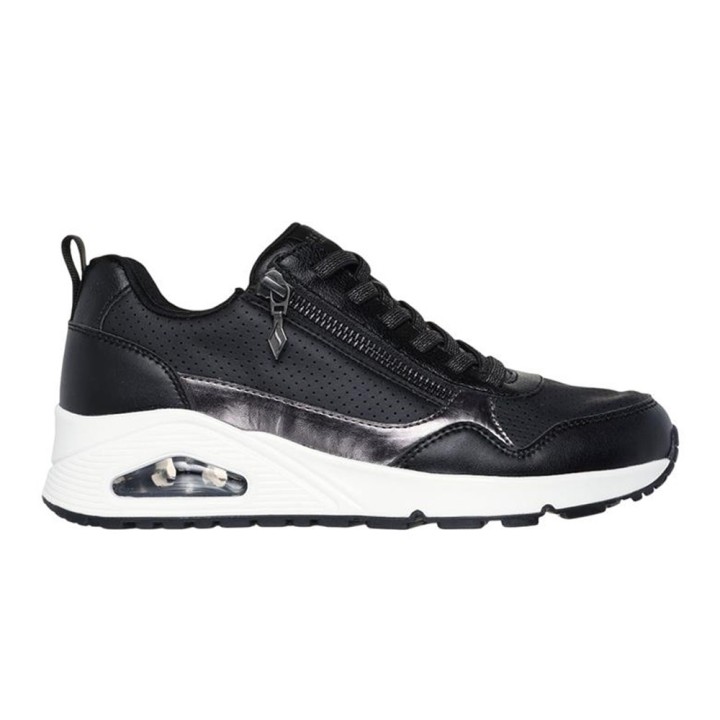 Sneakers Mujer Skechers Uno Negro