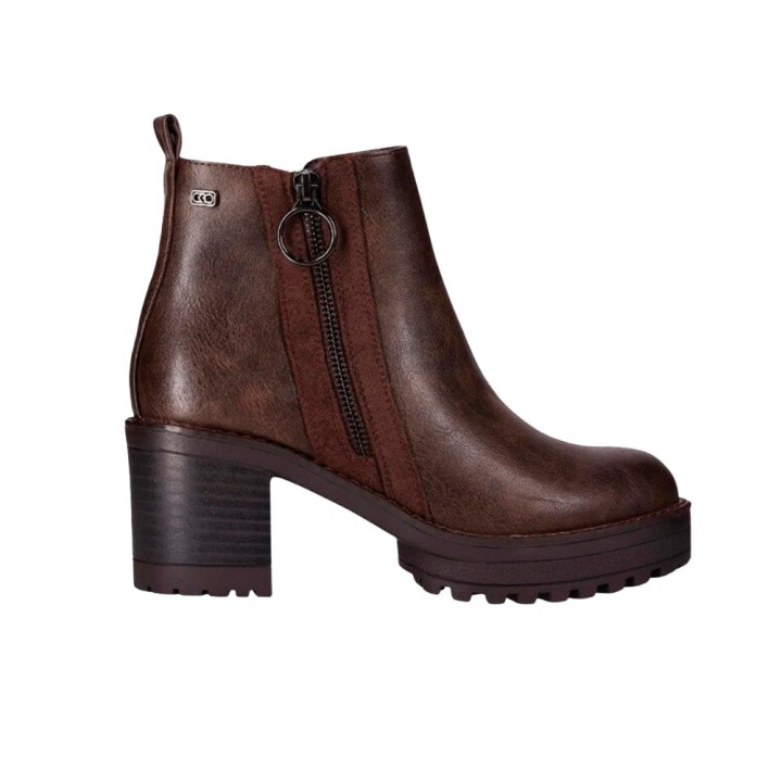 Botines de tacón Mujer Chika10 Pilar 28 Marron