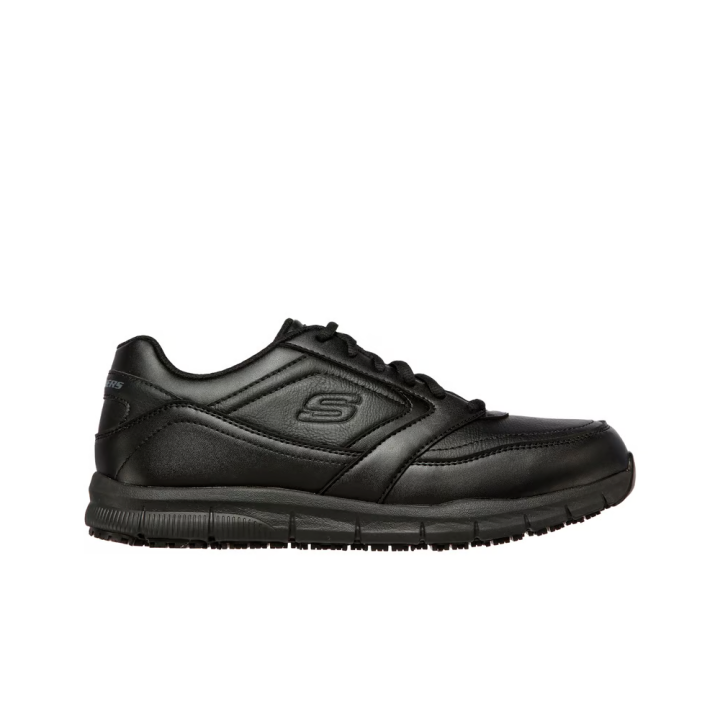 Sneakers Hombre Skechers Work Relaxed Fit: Nampa Sr Negro-negro