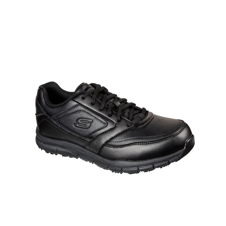 Sneakers Hombre Skechers Work Relaxed Fit: Nampa Sr Negro-negro