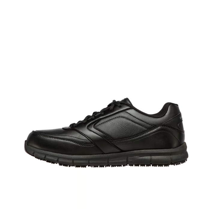 Sneakers Hombre Skechers Work Relaxed Fit: Nampa Sr Negro-negro