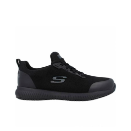 Sneakers Hombre Skechers Work: Squad Sr - Myton Negro-negro