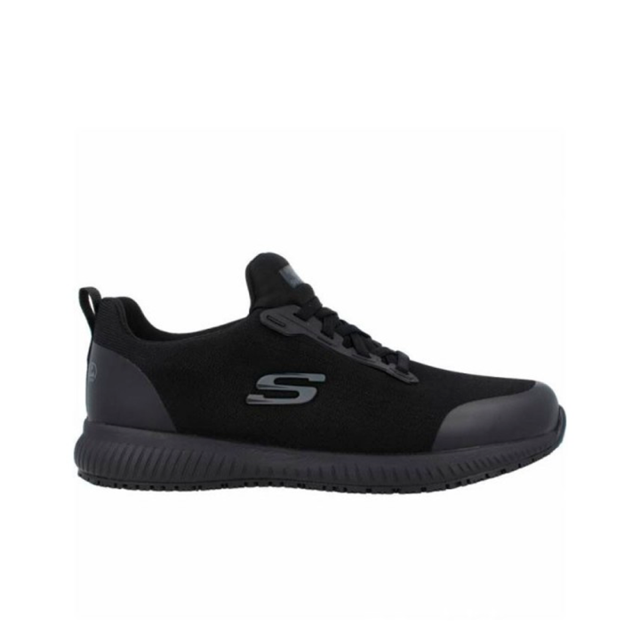 Sneakers Hombre Skechers Work: Squad Sr - Myton Negro-negro
